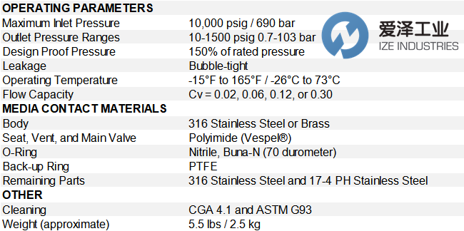 TESCOM调节器26-2065D24A270 爱泽工业 ize-industries.png.png