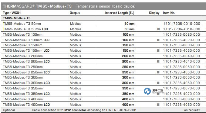 S+S温度传感器TM65-Modbus-T3 50mm 爱泽工业 izeindustries.jpg