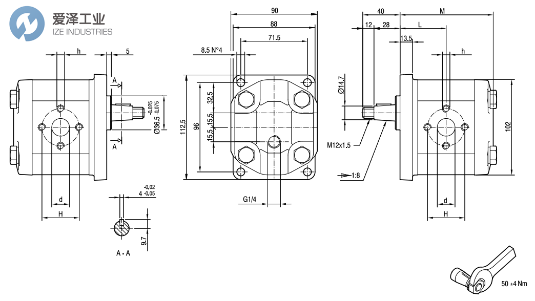 MARZOCCHI齿轮电机GHM2-R-20-E1 爱泽工业 ize-industries (2).png