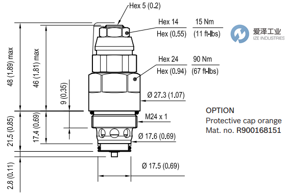 REXROTH OIL CONTROL阀VMR1.100.NG.030 R931002539 爱泽工业 ize-industries (1).png