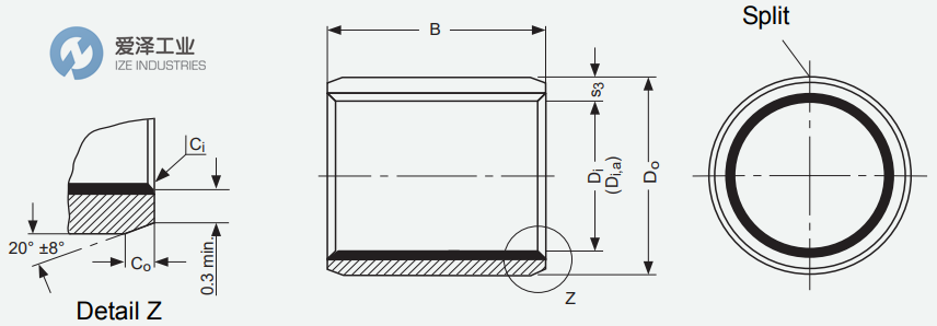 GGB圆柱衬套1210DU 爱泽工业 ize-industries (2).png