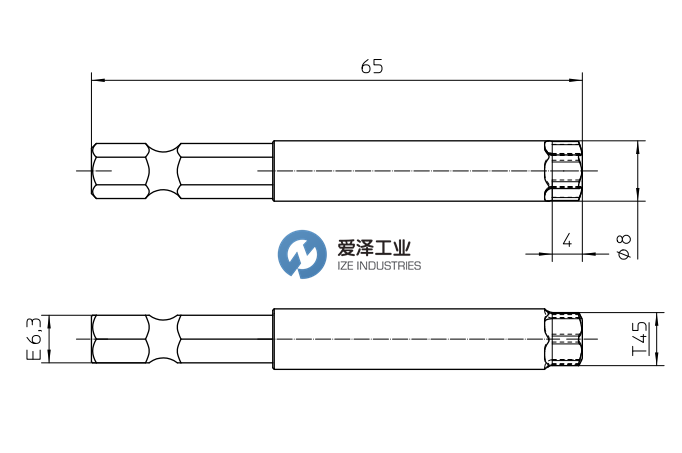EKATEC工具E6T45L65 爱泽工业 izeindustries.png EKATEC工具E6T45L65 爱泽工业 izeindustries.png