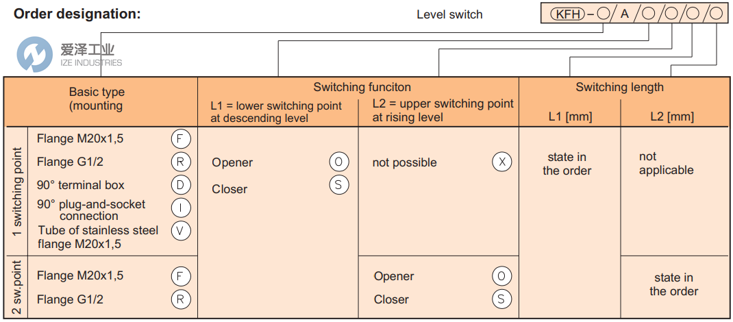 WOERNER液位开关KFH-FAOX150 爱泽工业 ize-industries (2).png