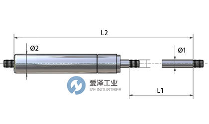 SODEMANN气弹簧GFRF-10-100-700 爱泽工业 izeindustries（1）.png
