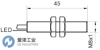PULSOTRONIC传感器KJ3-M8MB45-DPS, 08317815000爱泽工业izeindustries.png